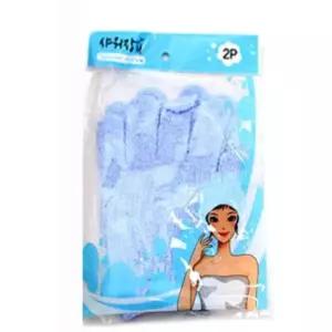 2P 때밀이장갑 때밀이타올 손가락형 샤워장갑 소재 이태리타올