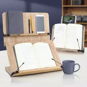 독서대 높낮이 각도조절 휴대용 책받침대 책거치대