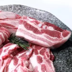 [나주목장] 무항생제 한돈 삼겹살 1kg 보쌈용