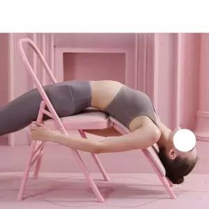 스파인코렉터 요가의자 거꾸리 접이식 홈트 필라테스 요가체어(1.5mm)-그레이