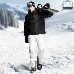 테슬라 남성 방수 보온 스키 스노우 자켓