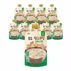 남양 맘스쿠킹 이유식 닭백숙 진밥 (12개월) 10개