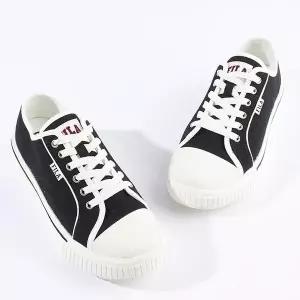 [휠라] 공용 코트 라이트 경량 캔버스 스니커즈 블랙 1TM01781F