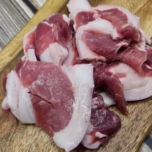 국내산 지리산 흑돼지 전지살 200g 3팩 600g