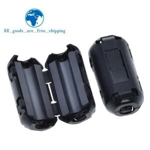 TZT 1/5PCS EMI RFI 클립 케이블 활성 부품 필터 용 5mm 온 페라이트 링 코어 소음 억제 장치