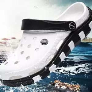 eva 워터 슈즈 남녀공용 커플 물놀이 남성 아쿠아 슈즈 여름 홀슬리퍼 스포츠 슬리퍼 여성 샌들 고무