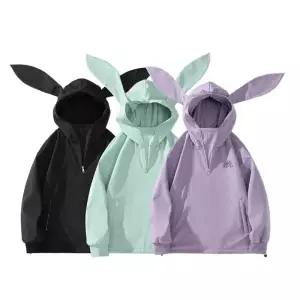 토끼 빅사이즈 스키복 남여공용 귀 보드복 -5XL