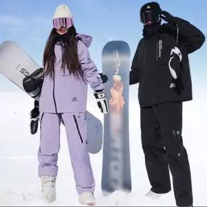 스노우복 트랜디 스키복 세트 상하세트 TZ029 팬츠 LND 방수 점퍼 여성 남성 방한