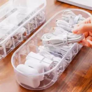 [셀러에이드]케이블 정리함 콘센트 박스 선정리 다용도 7칸