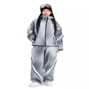 스노우보드 방한복 팬츠 자켓 세트 스키복 커플 겨울