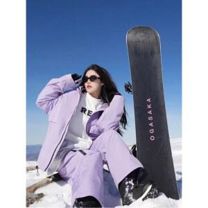 IXXICXX 스키복 겨울보온 오토바이 플러시 크로스 발열 스즈키복 온열 스포츠 여성