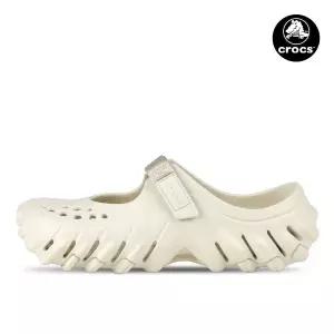 크록스 에코 메리 제인 클로그 여성 샌들 서밋 화이트 211996-2MD