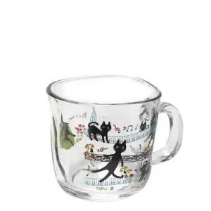 커피머그 음악 320ml set컵셋트 생맥주잔 찻세 아이스 유리텀블러 예쁜 템블러 업소용 카푸치노 디자인 유