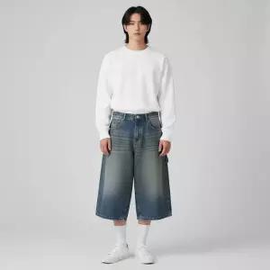 SD-260307 듀사크 데님 버뮤다 카펜더 5부 7부