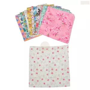 유아 꽃무늬 가재수건 얇은 손수건 할머니 노인 어르신 가제수건 휴대용