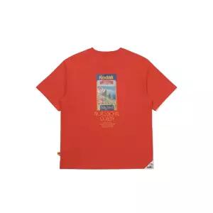 코닥 RGB 에어로쿨 반팔 티셔츠 RED 1103709