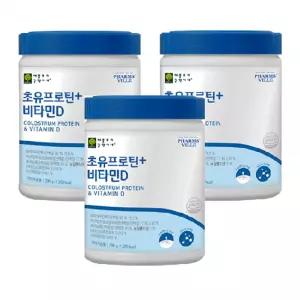 PS저분자효소분해유청단백질 초유프로틴플러스비타민D390g x3통