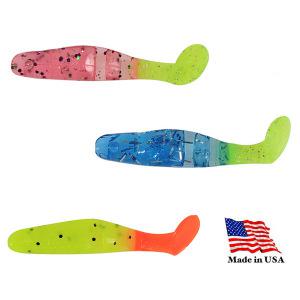 슬라이더웜 미노우 웜 2 1/8인치 쏘가리 쉐드웜 루어