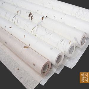 창호지 자연가득한지 91X20m 문종이 창호용 한지벽지 국산