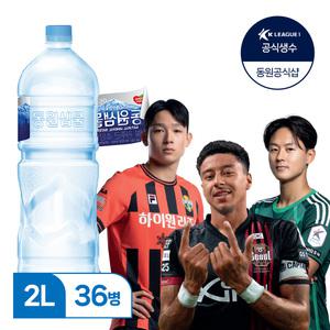 동원샘물 생수 무라벨 2L 36병