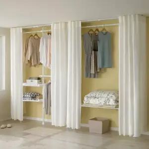 왕자 네오스페이스 어바웃드레스룸5P-이불선반_행거