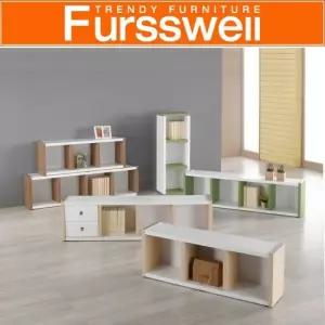 퍼스웰 모서리둥근 1단책장1600 일반형GA_013