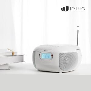 인비오 CD-700BT 블루투스 IN OUT CD플레이어 MP3 엄마표영어 영어학습기