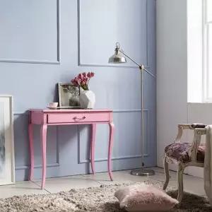 [무료배송] 빈티지엔틱 엘라 핑크 쥬얼리 콘솔수납장