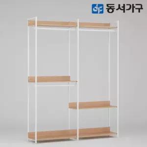 동서가구 몬티아 시스템 드레스룸 1600 3단 행거 DF643456