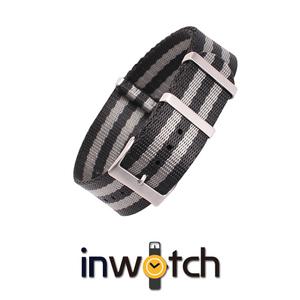 프리미엄 나토밴드 007스펙터 헤링본패턴 20mm 22mm