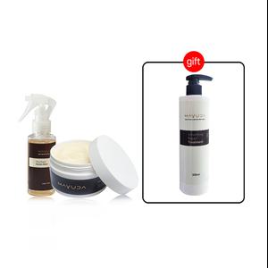 마유다 딥리페어 헤어팩 200g + 케라틴워터 100ml SET 상한머리 탄머리 손상모복구