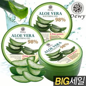 Dewy 리얼촉촉 알로에베라 수딩젤98% 300gX3개/니오베