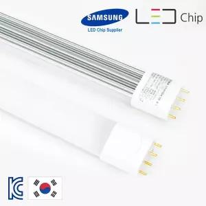 탑룩스 삼성칩 최신형 LED형광등 18W/삼파장 FPL 36W 대체/호환램프 전구 조명 방등 거실등 주방등 욕실등