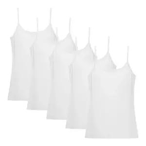 아이엠속옷 끈나시 5매세트 얇고부드러운 모달 끈런닝 여성 학생 빅사이즈 이너나시