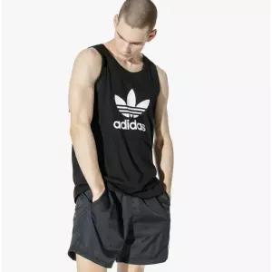 아디다스 트레포일 나시티셔츠 블랙 화이트15