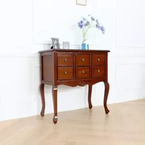 안티 6서랍 엔틱콘솔장