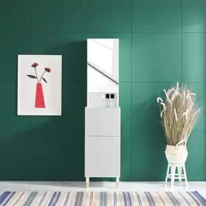 노티스 틈새 입식 화장대+수납 거울 DF915785