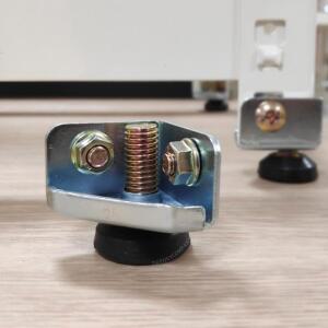 스피드랙 다리 바닥 수평 기둥 높이 조절좌 4개 부속