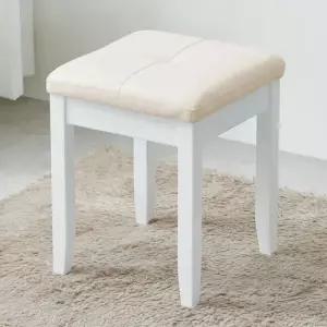 파로마 솔트 베이직 원목 스툴 화장대의자 mct043