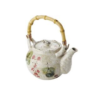 도자기 홍화 술주전자 1000ml