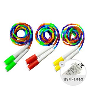 줄넘기협회 공식인증 레인보우 구슬 줄넘기 유아 어린이 청소년 성인 유산소 다이어트