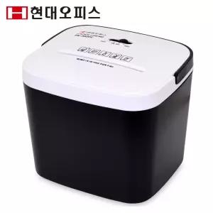 [현대오피스] 소형 문서세단기 PK-302CC (블랙) +오일 최대 3매 파지함 3.5L 탁상용 개인용 가정용 세절기 파쇄기