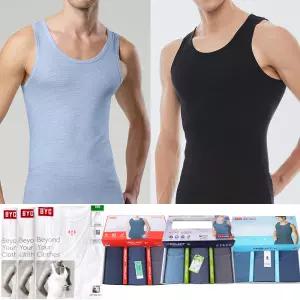 BYC 흰색 런닝 3장세트 남자 메리야스/TRY 제임스딘 폴밋 국산 순면 인견 모달 기능성 민소매 반팔 아빠 속옷 남성 여성 여자 난닝구 언더웨어