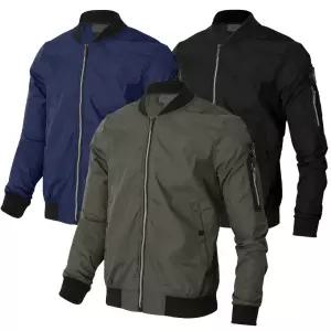 봄 여름 가을 남성바람막이점퍼 항공점퍼 초경량 얇은 경량 무지 방풍 방수 운동 가성비