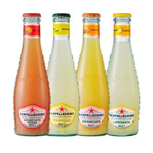 산펠레그리노 4종 혼합(오렌지 로싸 리모나타 폼펠모) 200mlx24(병)