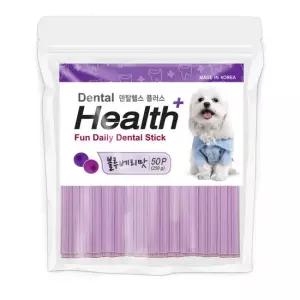 덴탈헬스플러스 블루베리50p (250g) / 강아지껌 강아지간식
