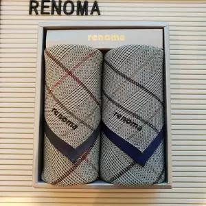 [대구백화점] [레노마]남녀 2매 선염 손수건(R186번)