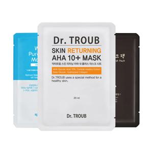 시드물 마스크팩/수분가득/달팽이/알로에/아하10%/AHA