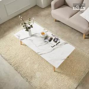 [탑펠리즈] 노브 1200 마블 원목 좌탁 테이블