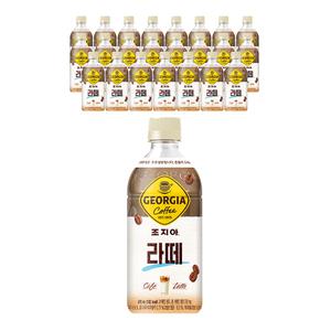 조지아 크래프트 라떼, 470ml, 24개